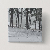 bouton métallique 'Static Snow'
