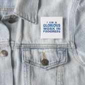 Badge Carré 5 Cm Bouton Motivationnel, Autonomisation, Mise En Oeuv (En situation)