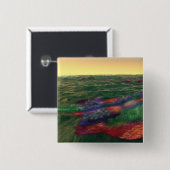 Badge Carré 5 Cm Bouton Perelandra (Devant & derrière)