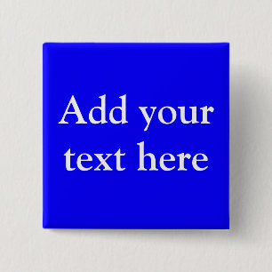 Badge Carré 5 Cm Bouton personnalisé