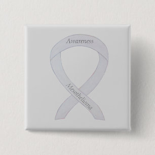 Badge Carré 5 Cm Bouton personnalisé du ruban de sensibilisation Me