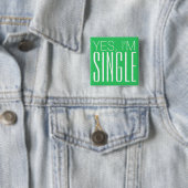 Badge Carré 5 Cm Bouton SIMPLE (En situation)