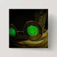 Bouton Spécifications Hologramme Citrouille Hallow