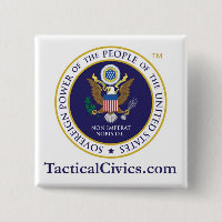 Bouton Tactique Civics™ 2 pouces