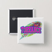 Badge Carré 5 Cm Bouton Torrance Future (Devant & derrière)