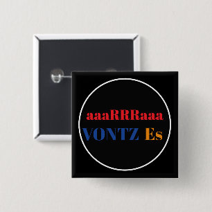 Badge Carré 5 Cm Bouton Vontz Es