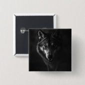 Badge Carré 5 Cm Boutons  (Devant & derrière)