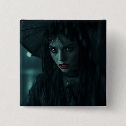 Badge Carré 5 Cm Boutons (Devant)