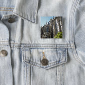 Badge Carré 5 Cm Boutons Aachen (En situation)