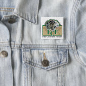 Badge Carré 5 Cm Boutons carrés (En situation)