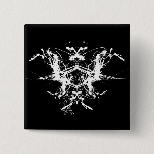 Badge Carré 5 Cm Boutons d'Andy Howell (Devant)