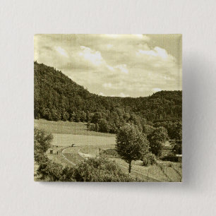 Badge Carré 5 Cm Boutons de Bavière