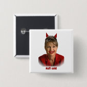 Badge Carré 5 Cm Boutons de Palin (Devant & derrière)