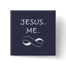 Boutons Jésus Moi Infini Inspiration Chrétienne