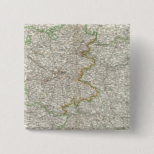 Badge Carré 5 Cm Brandebourg