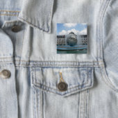 Badge Carré 5 Cm bratislava herbalkovich (En situation)