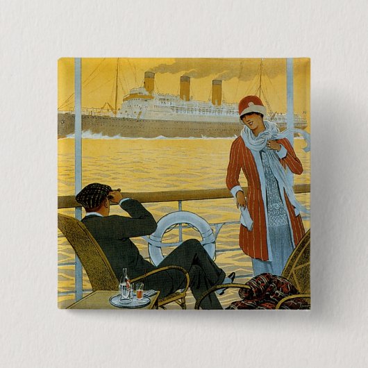 Badge Carré 5 Cm Bresil - Plata (Devant)