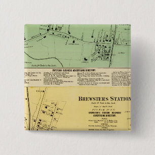 Badge Carré 5 Cm Brewsters Sta, Patterson