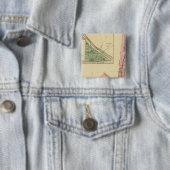 Badge Carré 5 Cm Bridgeport (En situation)