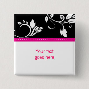 Badge Carré 5 Cm Broche faite sur commande/goupille de 311 remous à