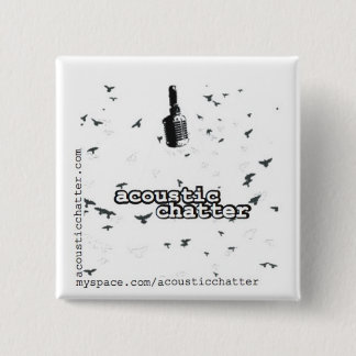 Badge Carré 5 Cm Broutement acoustique carré