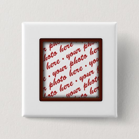 Badge Carré 5 Cm Brown Picture Frame for Any Occasion (Devant)