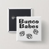 Badge Carré 5 Cm Bunco Babes (Devant & derrière)