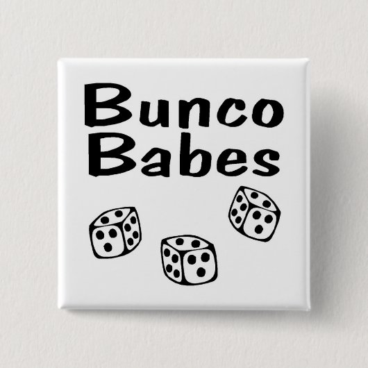 Badge Carré 5 Cm Bunco Babes (Devant)