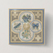 Badge Carré 5 Cm Bureau de création G (Devant)