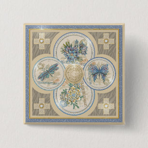 Badge Carré 5 Cm Bureau de création G