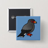 Badge Carré 5 Cm Buse de coquillages (Devant & derrière)