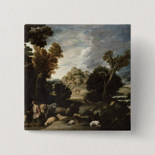 Badge Carré 5 Cm Bush brûlant, c.1635