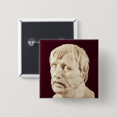 Badge Carré 5 Cm Buste de Sénèque (Devant & derrière)