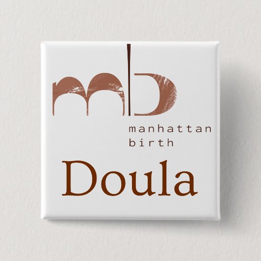 Badge Carré 5 Cm Button (Devant)