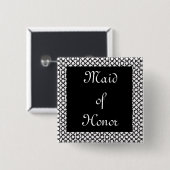 BADGE CARRÉ 5 CM BW MOH (Devant & derrière)