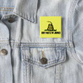 Badge Carré 5 Cm Ça A Vraiment Rusté Mes Jimmies (En situation)