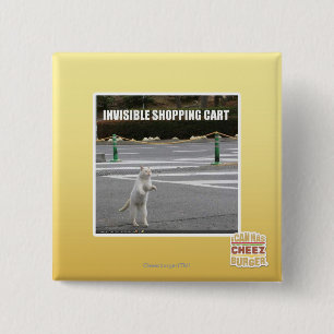 BADGE CARRÉ 5 CM CADDIE INVISIBLE