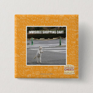 BADGE CARRÉ 5 CM CADDIE INVISIBLE