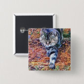 BADGE CARRÉ 5 CM CADEAUX (Devant & derrière)