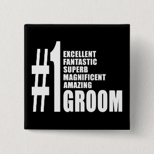 Badge Carré 5 Cm Cadeaux Cool pour les salles : Numéro 1