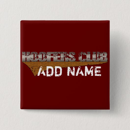 Badge Carré 5 Cm Cadeaux faits sur commande de danse de robinet (Devant)