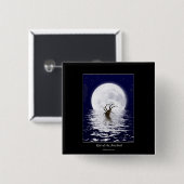 Badge Carré 5 Cm Cadeaux Spider Design (Devant & derrière)