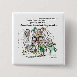Badge Carré 5 Cm CadeauxDrôlesMugs Tshirts Cartes Etc. de RomneyHoo