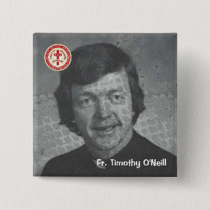 Badge Carré 5 Cm Cadre Timothy O'Neill