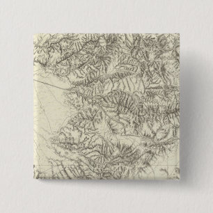Badge Carré 5 Cm Californie du Sud