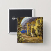 Badge Carré 5 Cm Calme latin I (Devant & derrière)