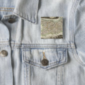 Badge Carré 5 Cm Calvaire (En situation)