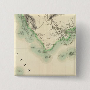 Badge Carré 5 Cm Cambodge, Asie 110