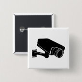 Badge Carré 5 Cm Camera (Devant & derrière)