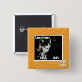 Badge Carré 5 Cm Camouflage (Devant & derrière)